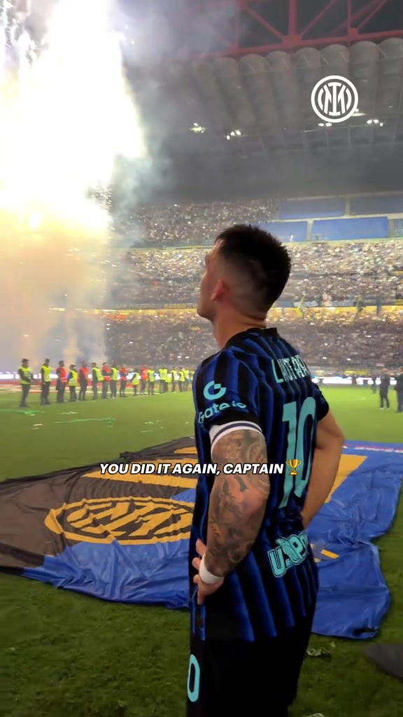 Inter Milan win the Italian league thumbnail